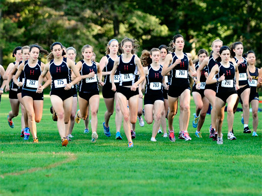 Haverford Girls Cross Country Team