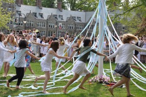 May Day is one of Bryn Mawr's many traditions